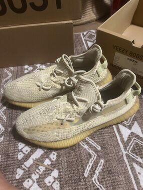 adidas Yeezy Boost 350 V2 Pale Yellow Sneakers